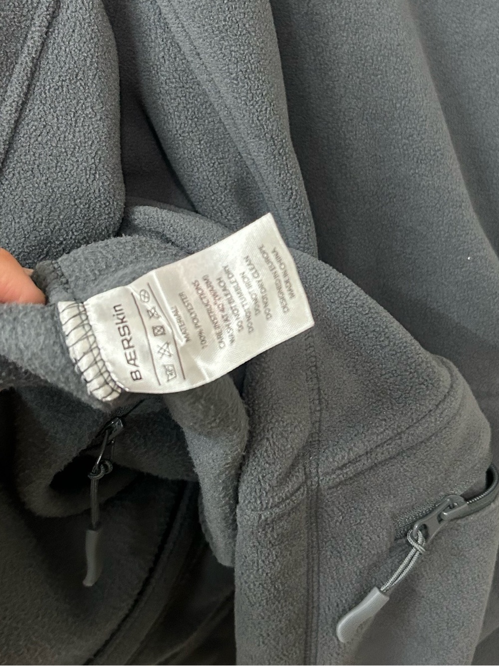 Baerskin Tactical Hoodie 340gsm Steel Gray XL - Picture 6 of 9